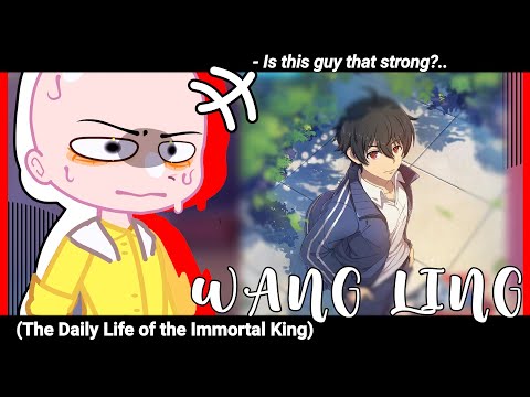 Saitama react to Wang Ling• // The Daily Life of the Immortal King //  Gacha club 🇺🇸/🇧🇷 